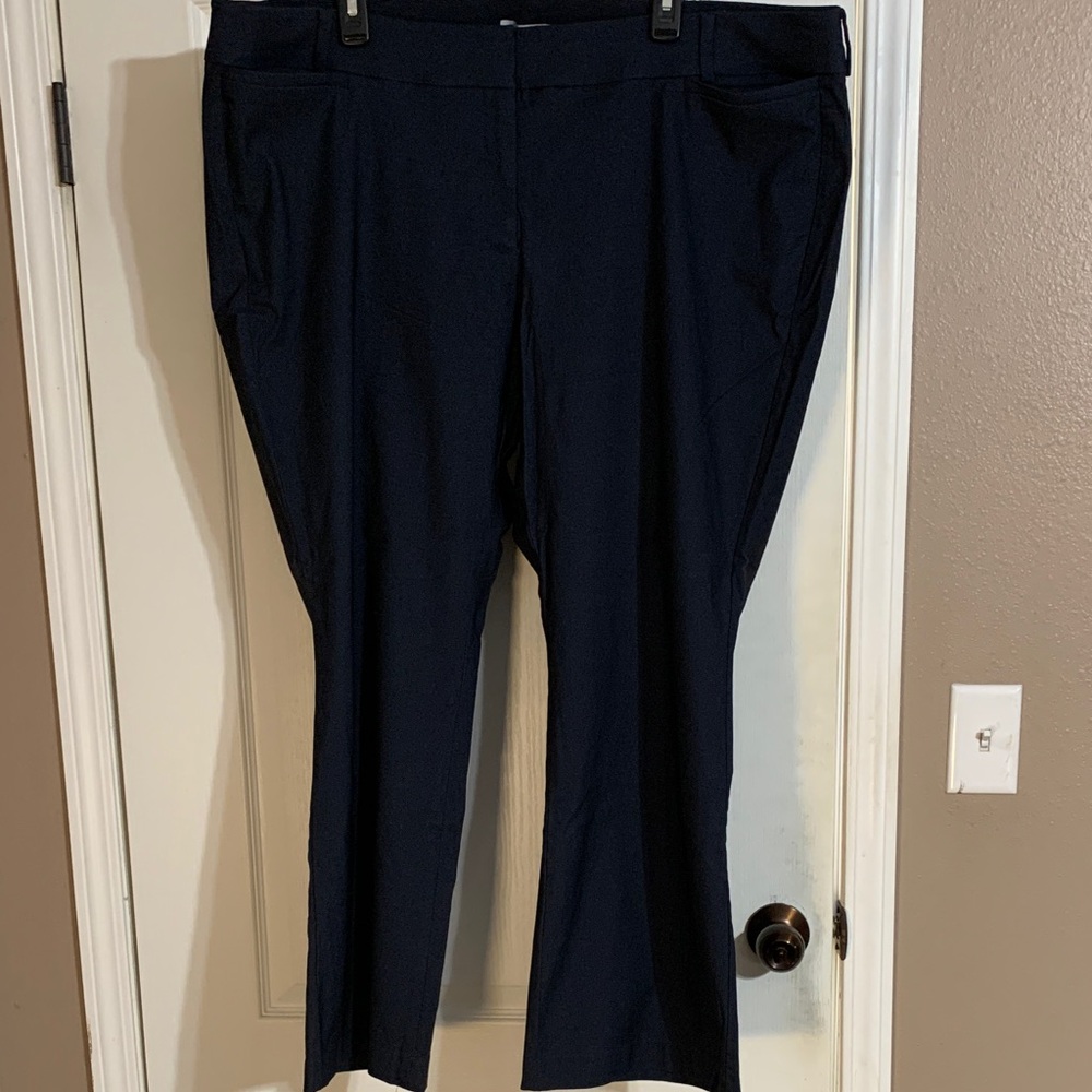Lane Bryant Navy Women's Trousers